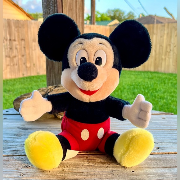 Disney Other - Vintage Walt Disney Mickey Mouse Plush Stuffed‎ Toy